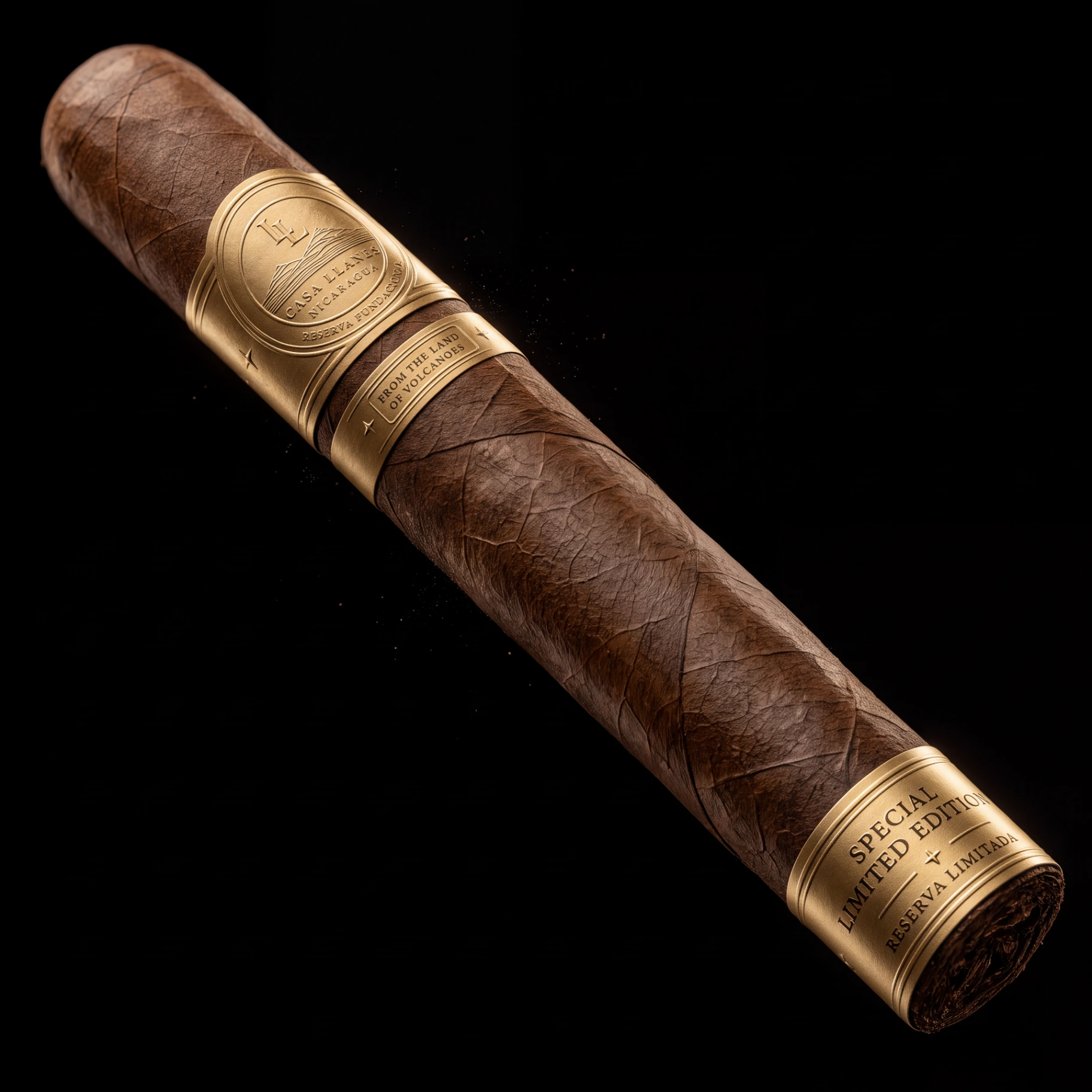 The Special Limited Edition cigar with its gold band